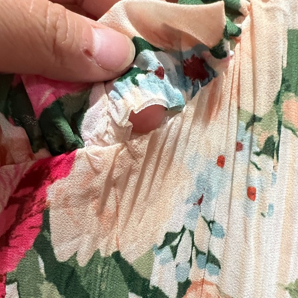 Ivory Floral Dress - Picture 7 of 13